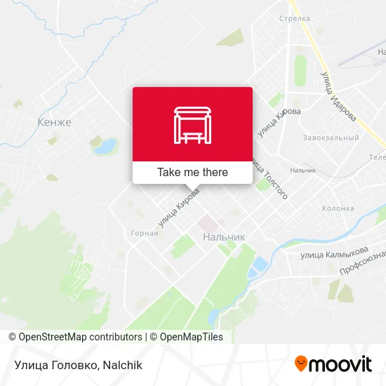 Улица Головко map