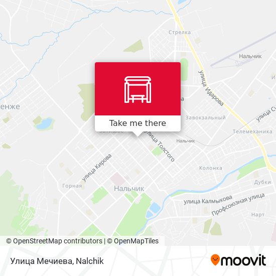 Улица Мечиева map