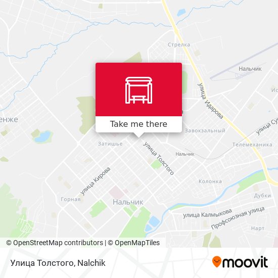 Улица Толстого map