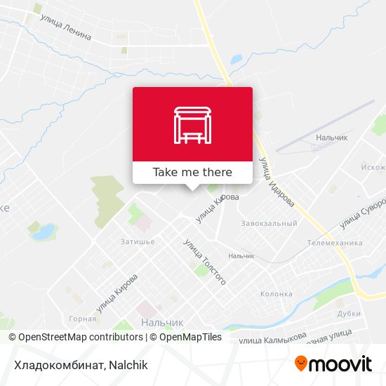 Хладокомбинат map