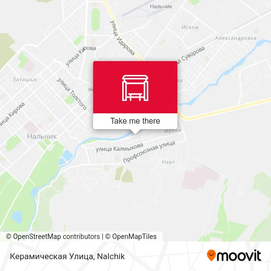 Керамическая Улица map