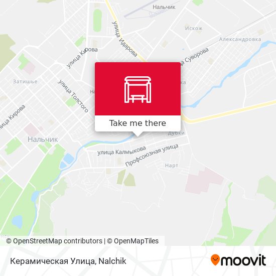 Керамическая Улица map