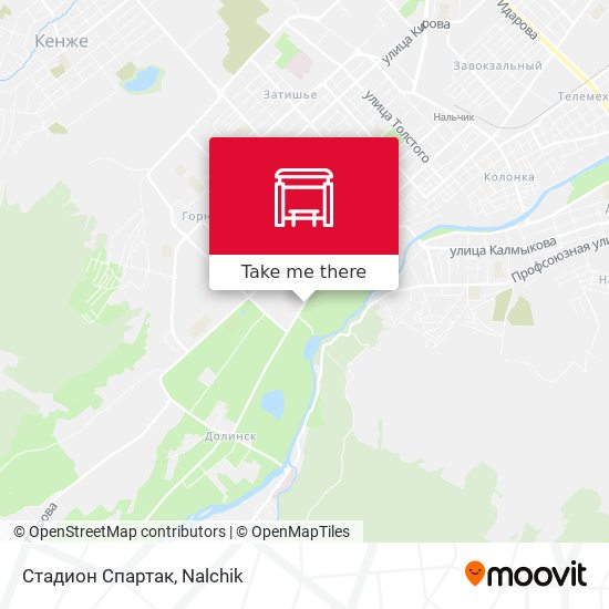 Стадион Спартак map