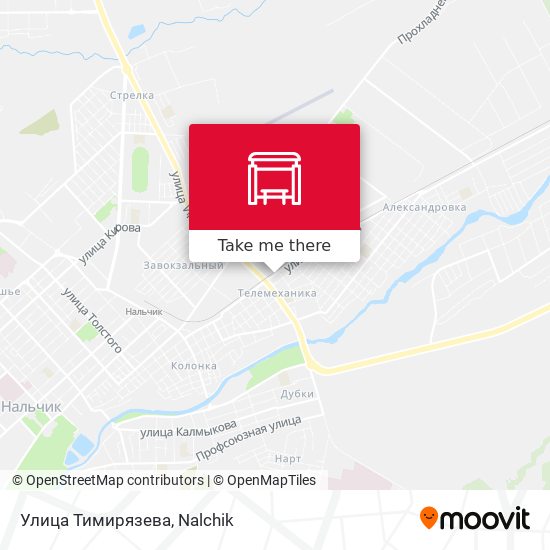 Улица Тимирязева map
