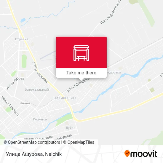 Улица Ашурова map