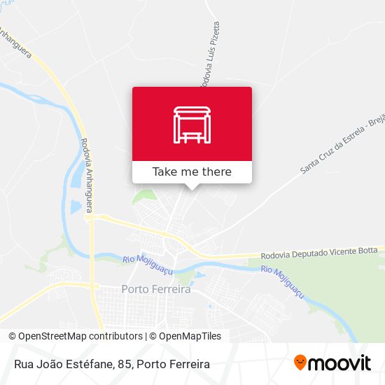 Mapa Rua João Estéfane, 85