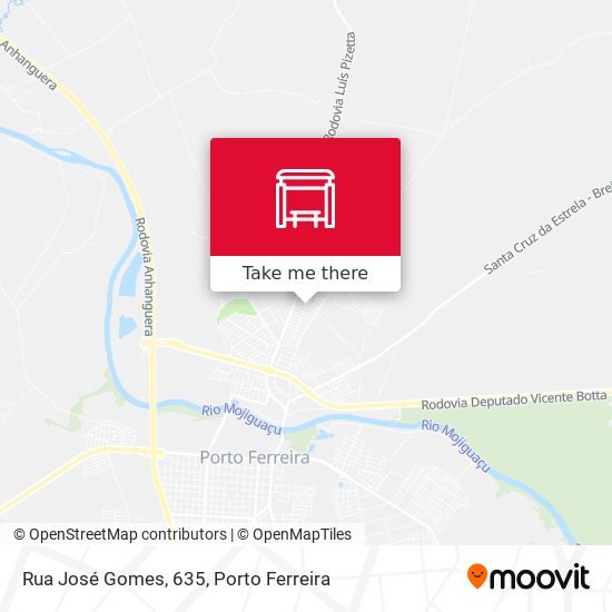 Mapa Rua José Gomes, 635