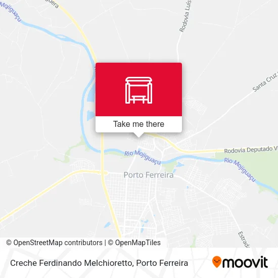 Mapa Creche Ferdinando Melchioretto