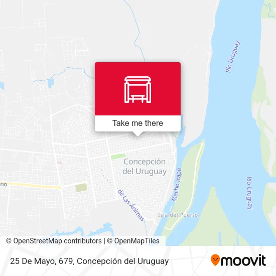 Mapa de 25 De Mayo, 679