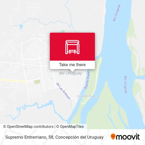 Supremo Entrerriano, 58 map