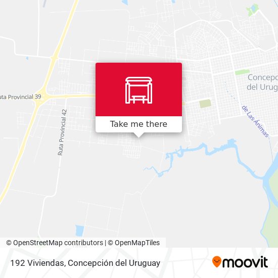 192  Viviendas map
