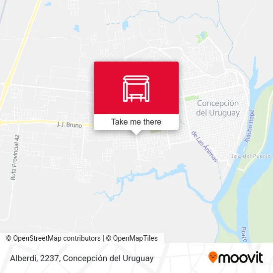 Mapa de Alberdi, 2237