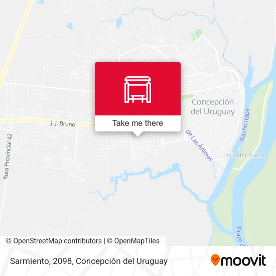 Mapa de Sarmiento, 2098