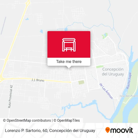 Mapa de Lorenzo P. Sartorio, 60