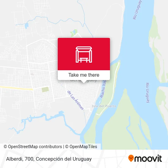 Alberdi, 700 map