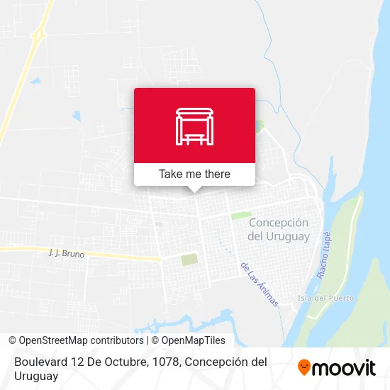 Mapa de Boulevard 12 De Octubre, 1078