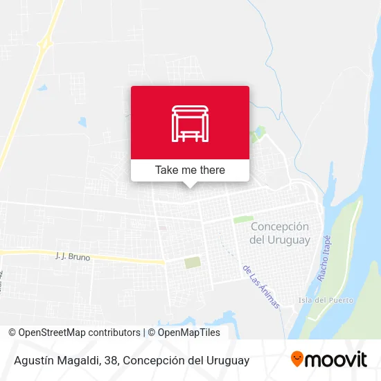 Mapa de Agustín Magaldi, 38