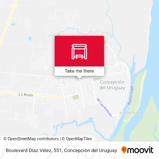 Boulevard Díaz Vélez, 551 map