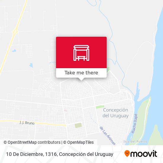 10 De Diciembre, 1316 map