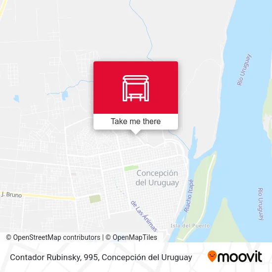 Mapa de Contador Rubinsky, 995