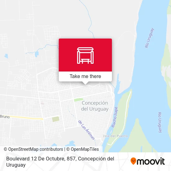 Mapa de Boulevard 12 De Octubre, 857