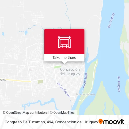 Mapa de Congreso De Tucumán, 494