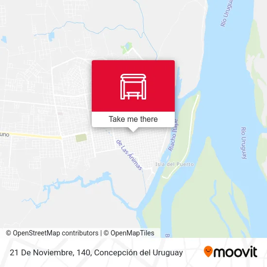 Mapa de 21 De Noviembre, 140
