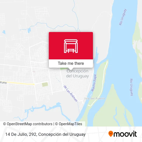 Mapa de 14 De Julio, 292