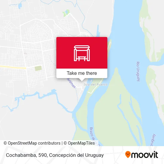 Cochabamba, 590 map