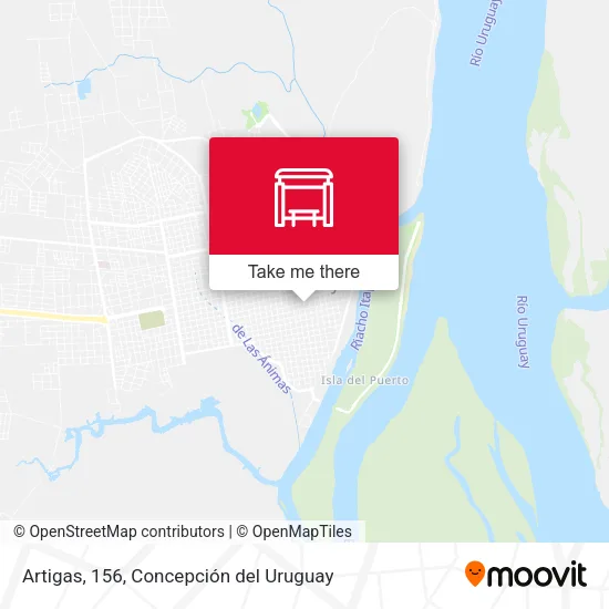 Artigas, 156 map