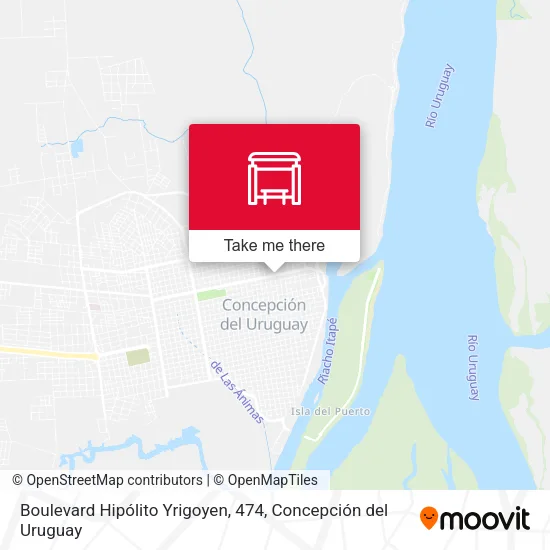 Mapa de Boulevard Hipólito Yrigoyen, 474