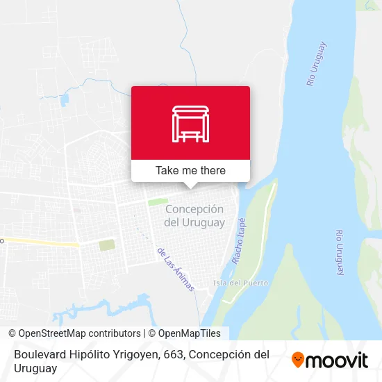 Mapa de Boulevard Hipólito Yrigoyen, 663