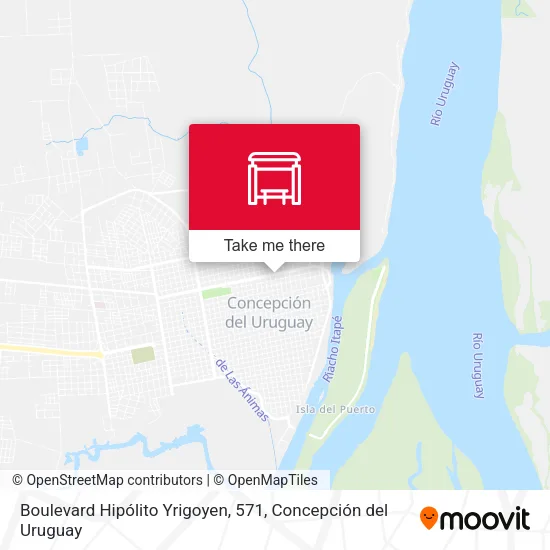 Boulevard Hipólito Yrigoyen, 571 map