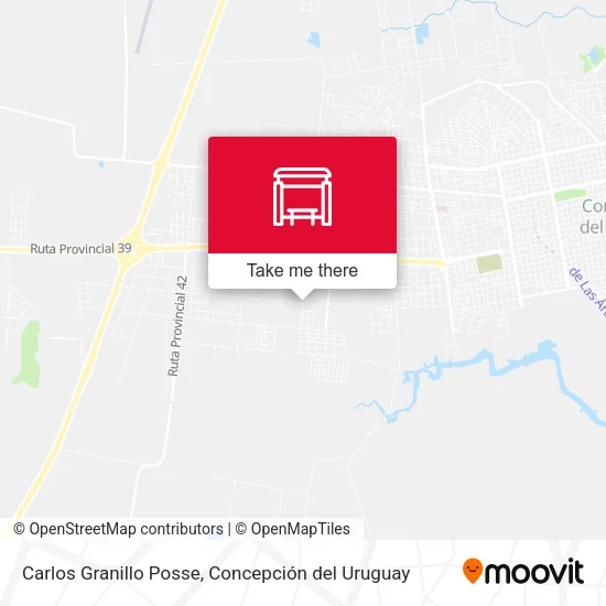 Mapa de Carlos Granillo Posse