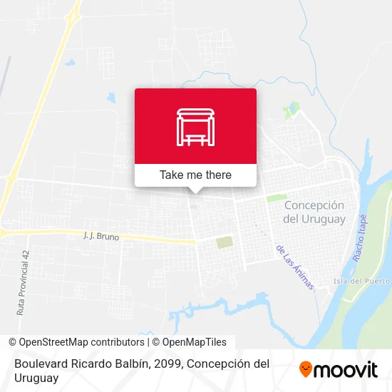 Mapa de Boulevard Ricardo Balbín, 2099