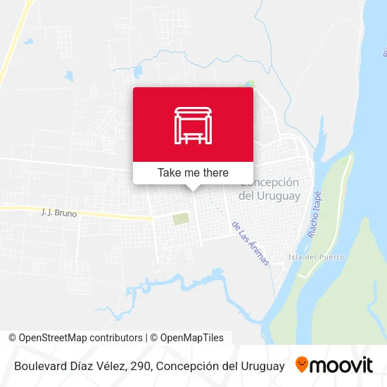 Mapa de Boulevard Díaz Vélez, 290
