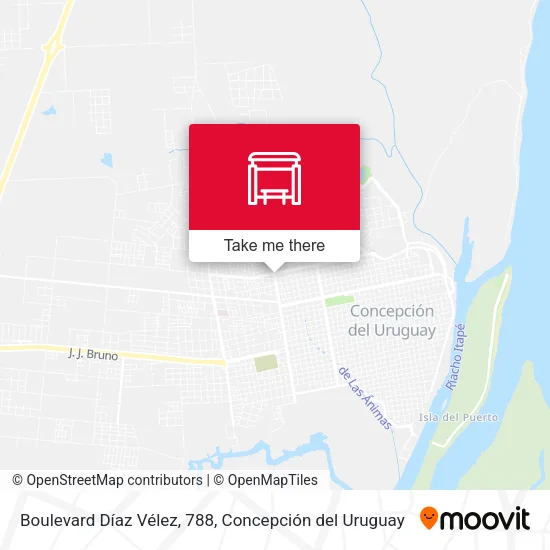 Mapa de Boulevard Díaz Vélez, 788