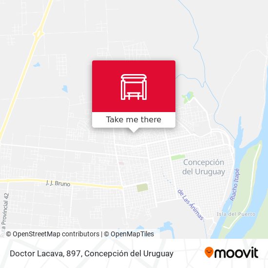 Doctor Lacava, 897 map