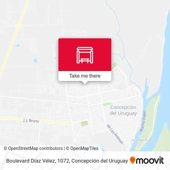 Mapa de Boulevard Díaz Vélez, 1072