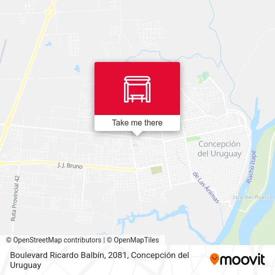 Mapa de Boulevard Ricardo Balbín, 2081