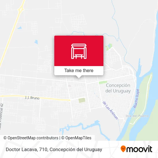 Doctor Lacava, 710 map