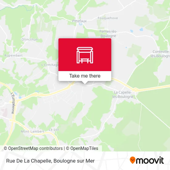 Rue De La Chapelle map