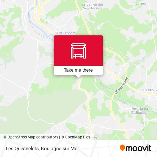 Les Quesnelets map