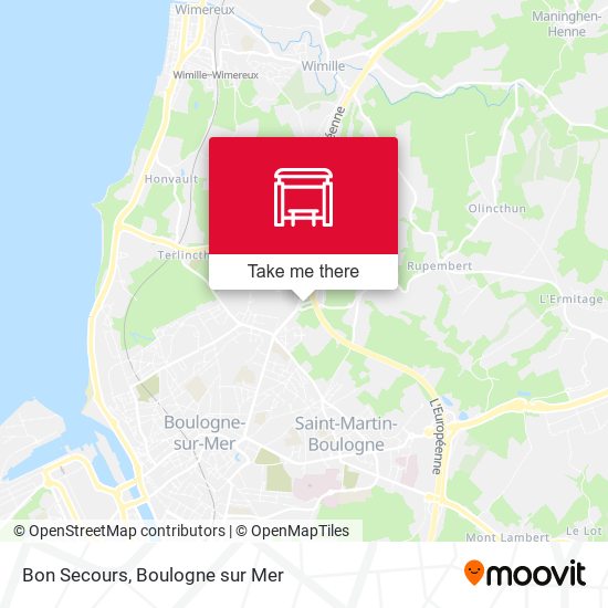 Bon Secours map