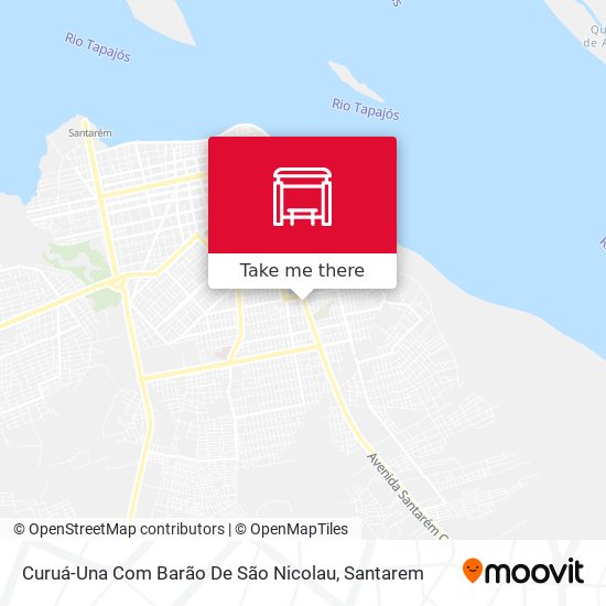 Curuá-Una Com Barão De São Nicolau map