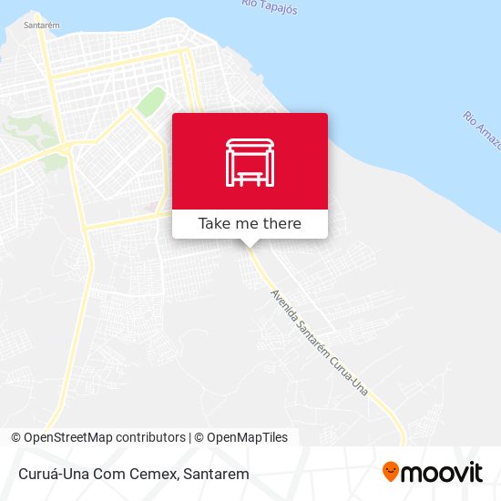 Curuá-Una Com Cemex map