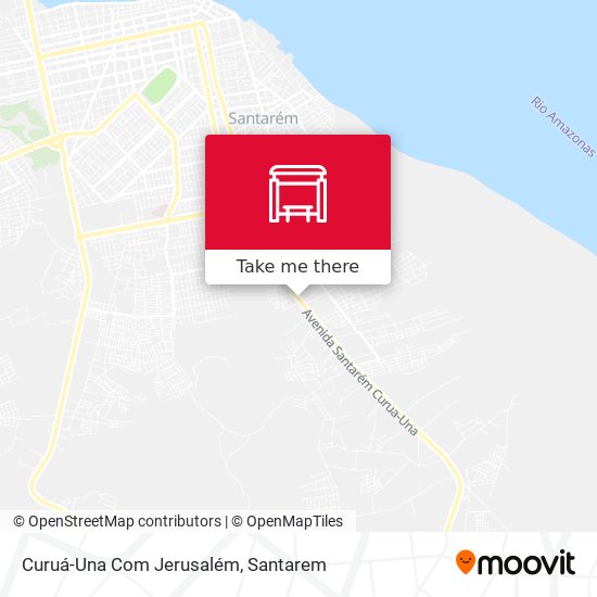 Curuá-Una Com Jerusalém map