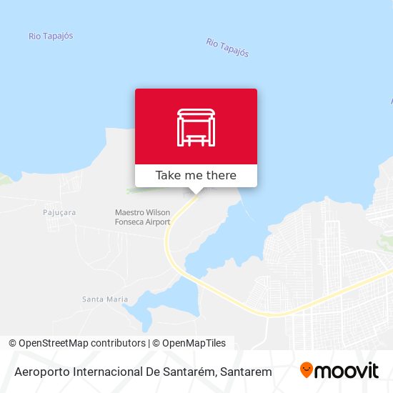 Aeroporto Internacional De Santarém map