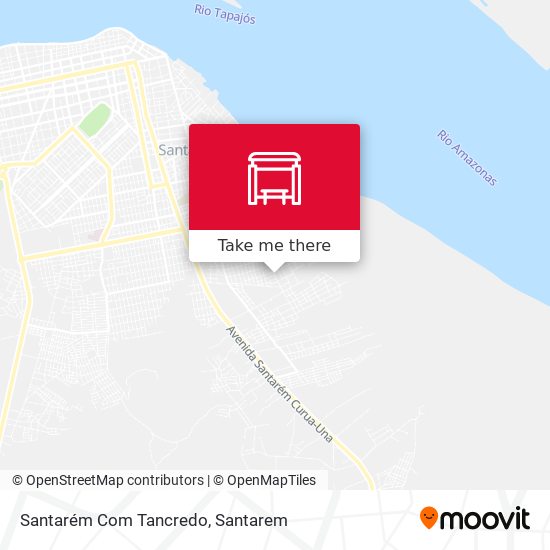 Santarém Com Tancredo map