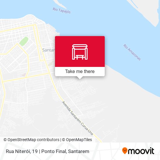 Mapa Rua Niterói, 19 | Ponto Final